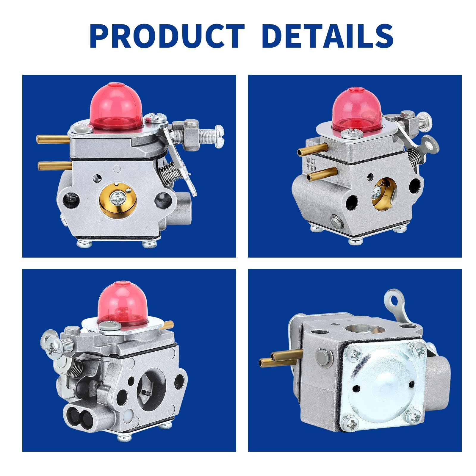 Wellsking TB32EC carburetor compatibility chart clarifies eligible models.