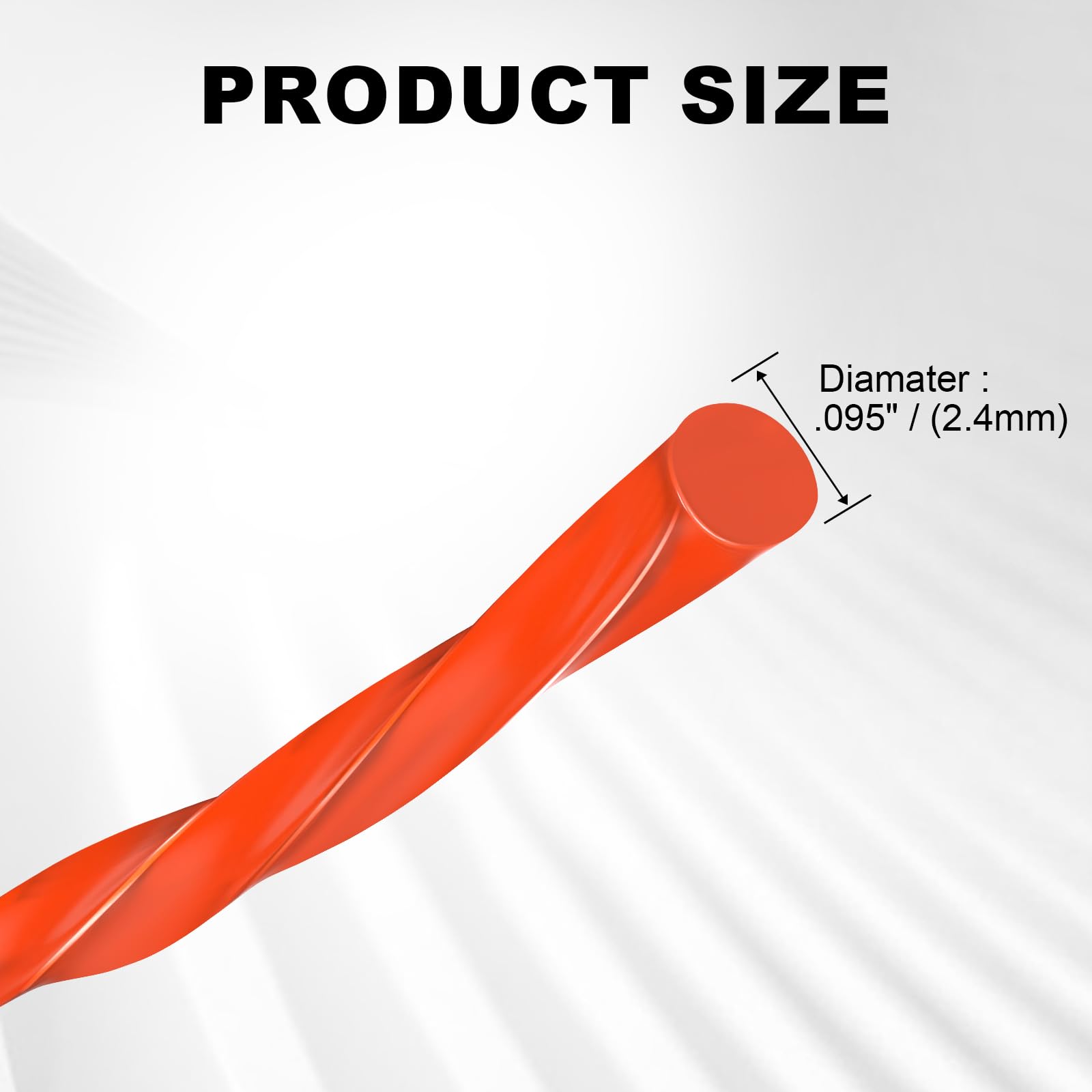 Transparent outer skin visible on Wellsking trimmer line