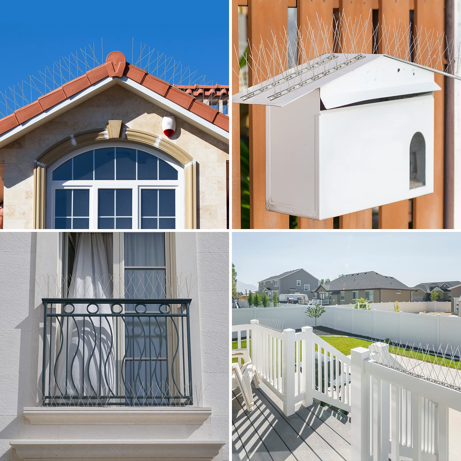 Harmless deterrent keeps ledges clear of birds
