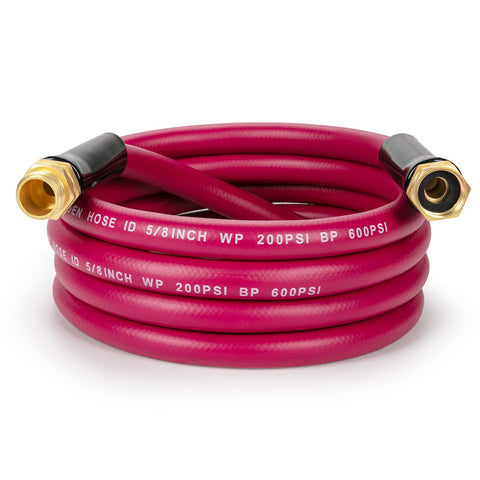 WELLUCK garden hose 5-8 in 10 ft anti-kink design for steady water flow.