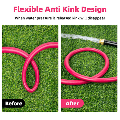 WELLUCK hose with drinking-water-safe materials and lead-free brass connectors.