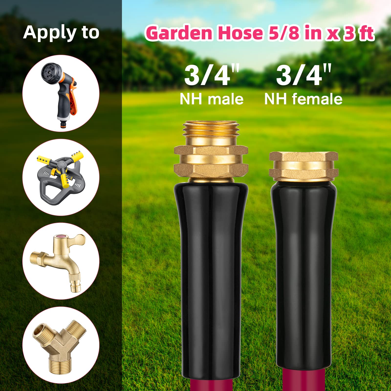 Welluck hose on a reel stays easy to set up with zero memory