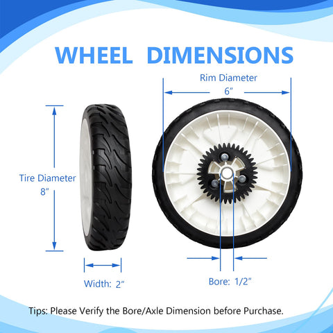 WELOVEHOME plastic gear assembly compatible with Toro parts