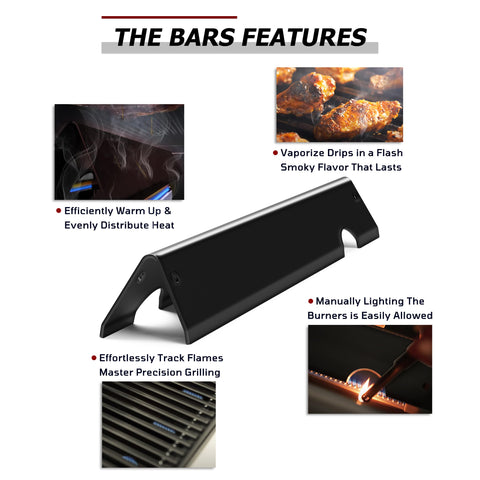 WEMEIKIT flavorizer bar for LX E-440, 17-inch, robust heat distribution
