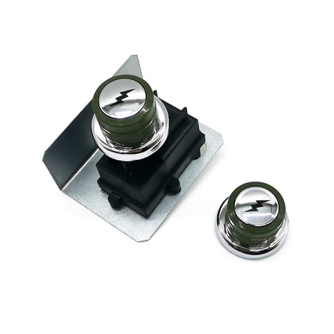 WEMEIKIT ceramic sparking device ready for installation on Weber side-control models.