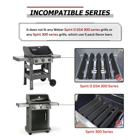 WEMEIKIT compatible with Weber Spirit II 200 series front-control grills.