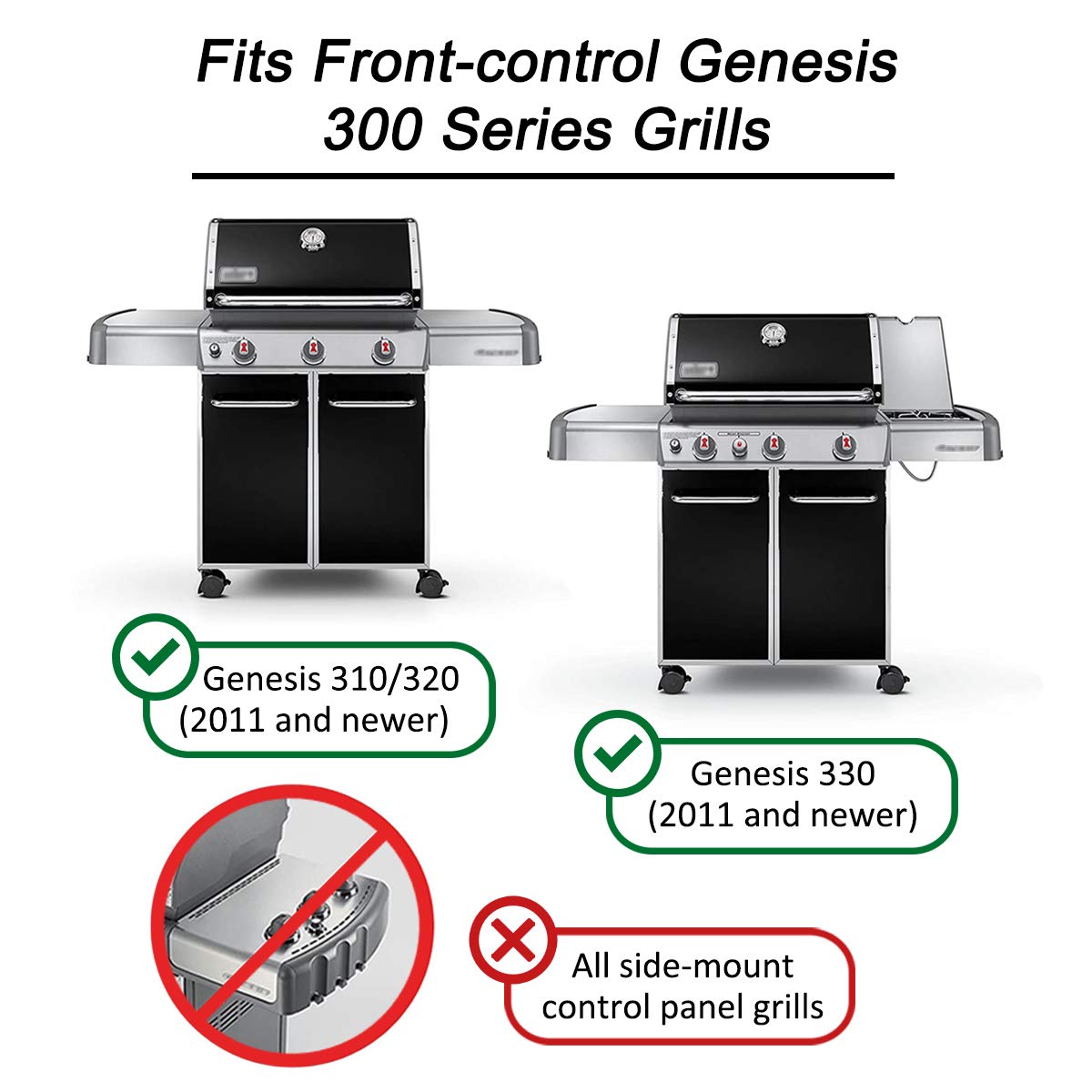 WEMEIKIT gas collector boxes with electrodes support consistent ignition for Genesis 300 series