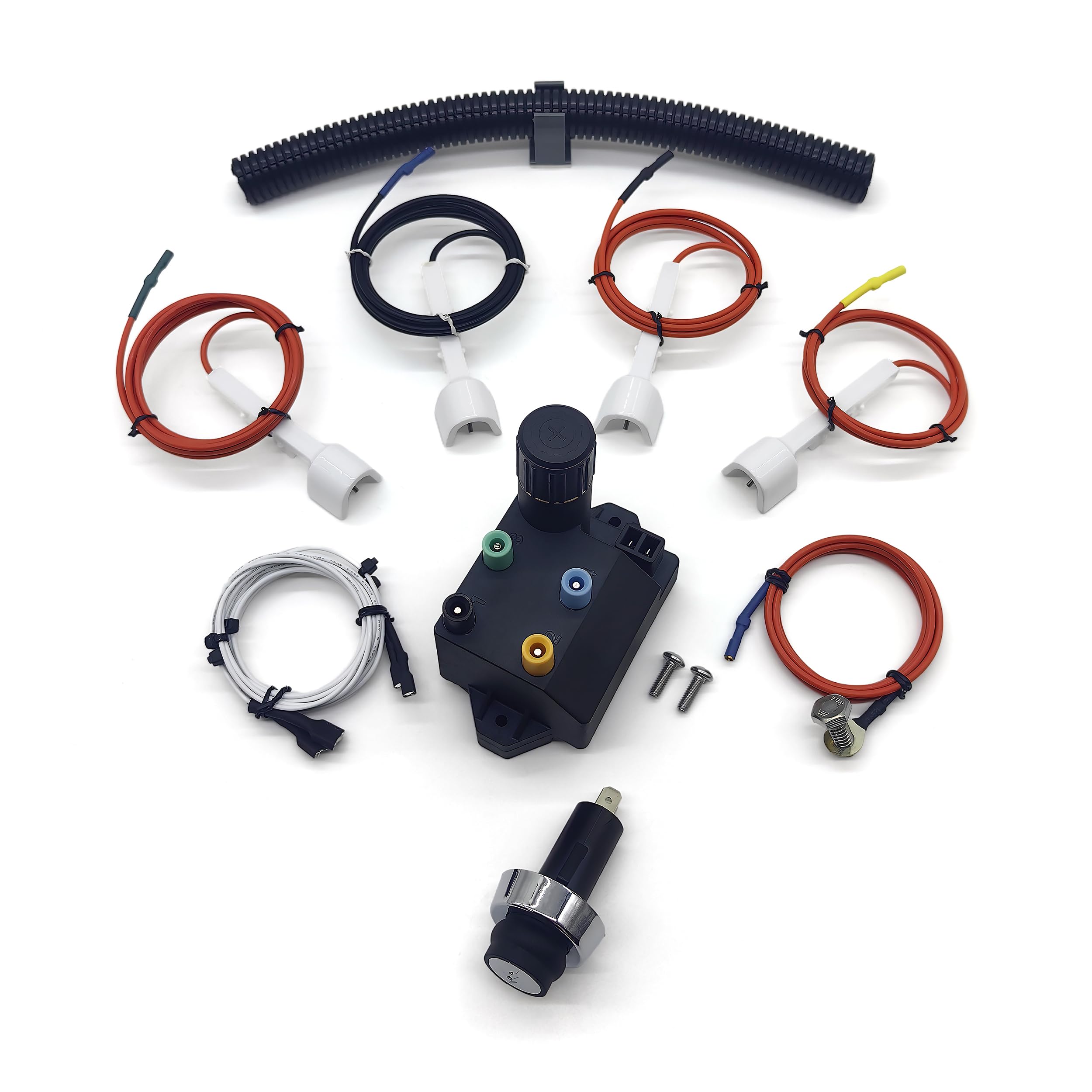 WEMEIKIT universal GS4 igniter kit components laid out for easy install.