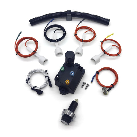 WEMEIKIT universal GS4 igniter kit components laid out for easy install.