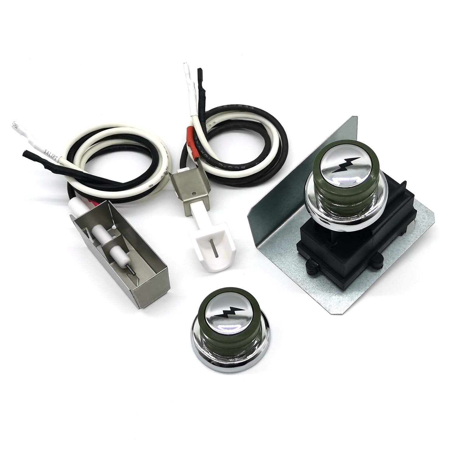 WEMEIKIT ignition kit for Weber Genesis/Spirit side-control grills improves reliable lighting.
