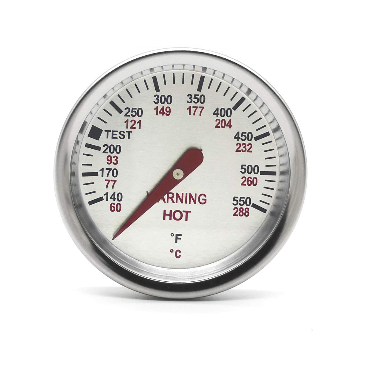 WEMEIKIT stainless steel body detail highlights heat resistance for frequent grilling
