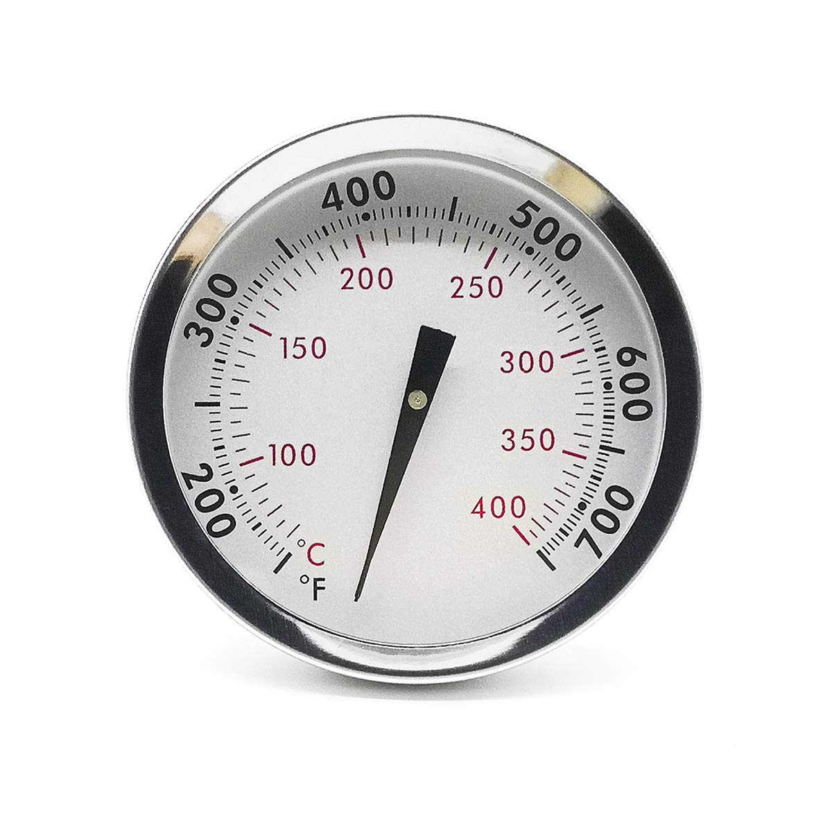 WEMEIKIT thermometer face 2-3/8 diameter provides clear readings for Weber grills.