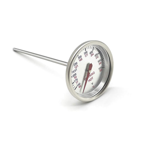 WEMEIKIT thermometer 5-inch probe close-up demonstrates accurate temperature sensing