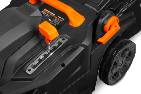 LED battery indicator on WEN 20V Max 2-in-1 mower