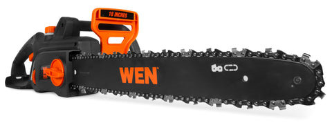 WEN CP1518 auto-oiling keeps chain and bar lubricated for longer life.