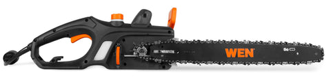 WEN CP1518 corded operation avoids emissions for quiet backyard sessions.
