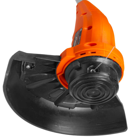 WEN ET1003 spool-and-string-in-package shows included components for quick setup.