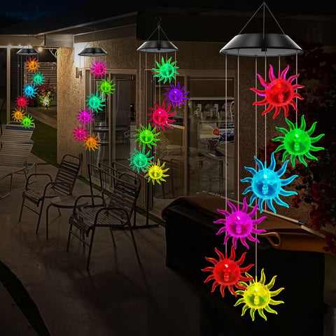 WENANA weather-resistant wind chimes withstand rain and sun.