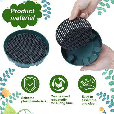 Wenfan durable planter insert resists cracking and fading.
