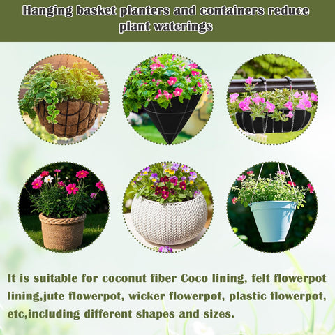 Wenfan moisture-absorbing mat quickly releases water for roots.