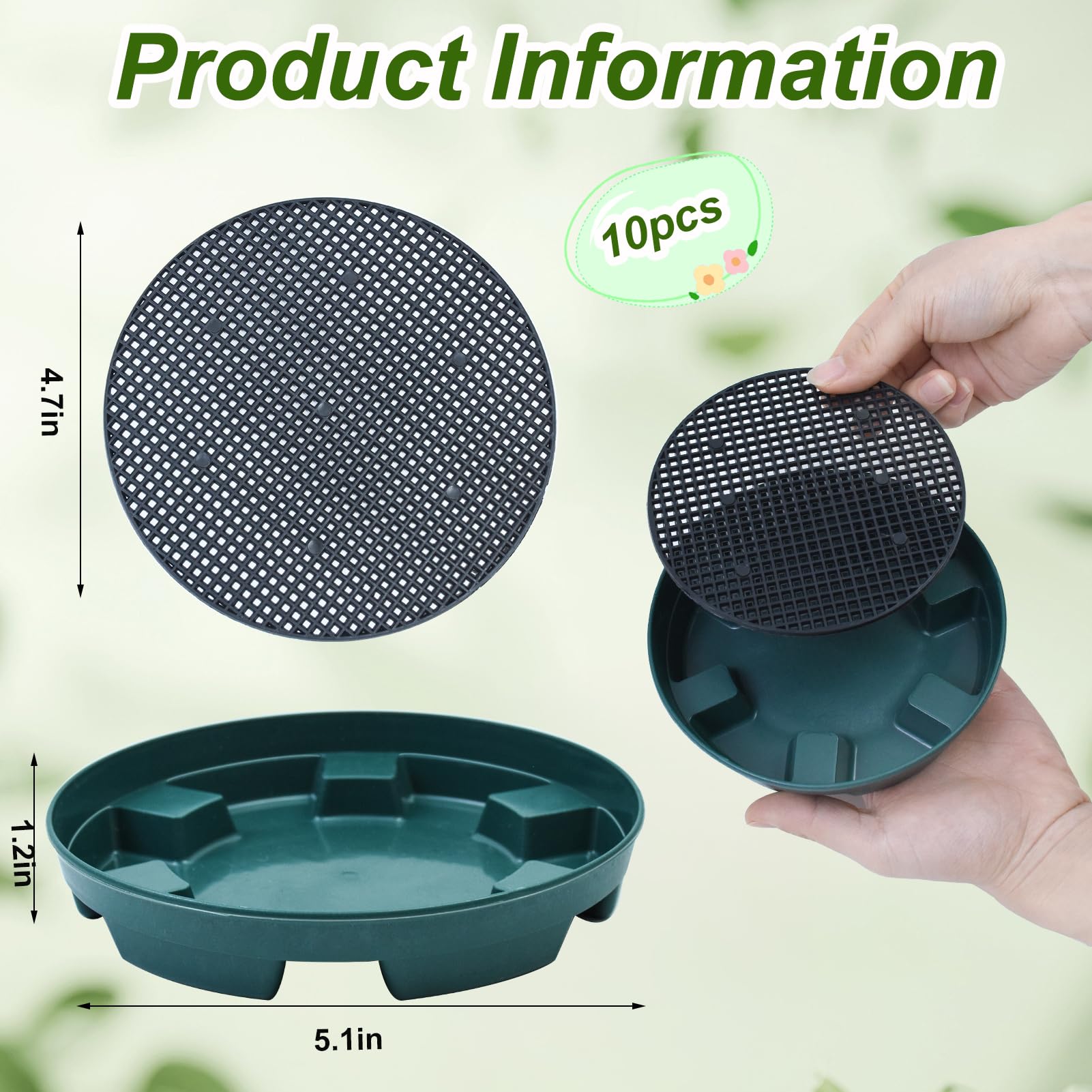 Wenfan self-watering insert for hanging baskets reduces watering chores.