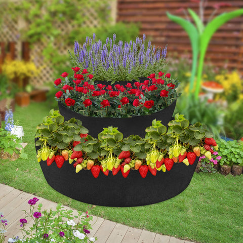 Wenfan folded planter for convenient off-season storage