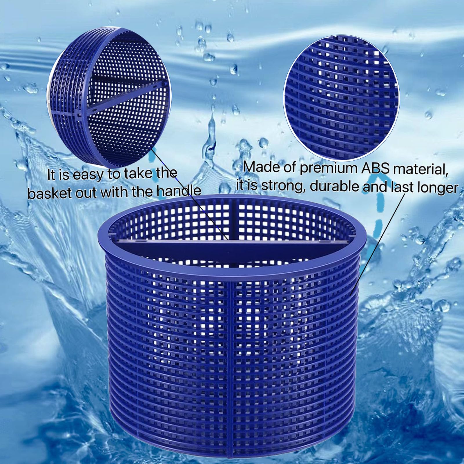 WENPENG ABS basket close-up highlights durable, long-lasting construction.
