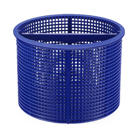 WENPENG pool skimmer basket blue, top view shows compact debris capture.