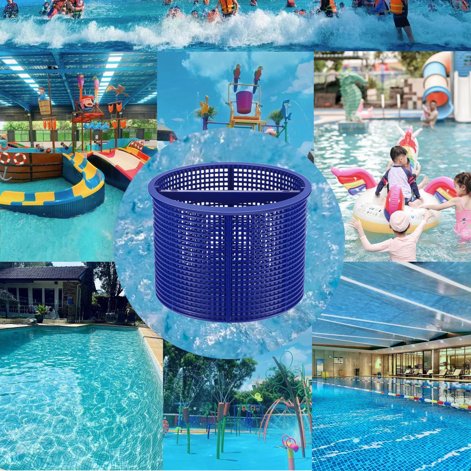 WENPENG blue basket aids quick debris removal after storms.