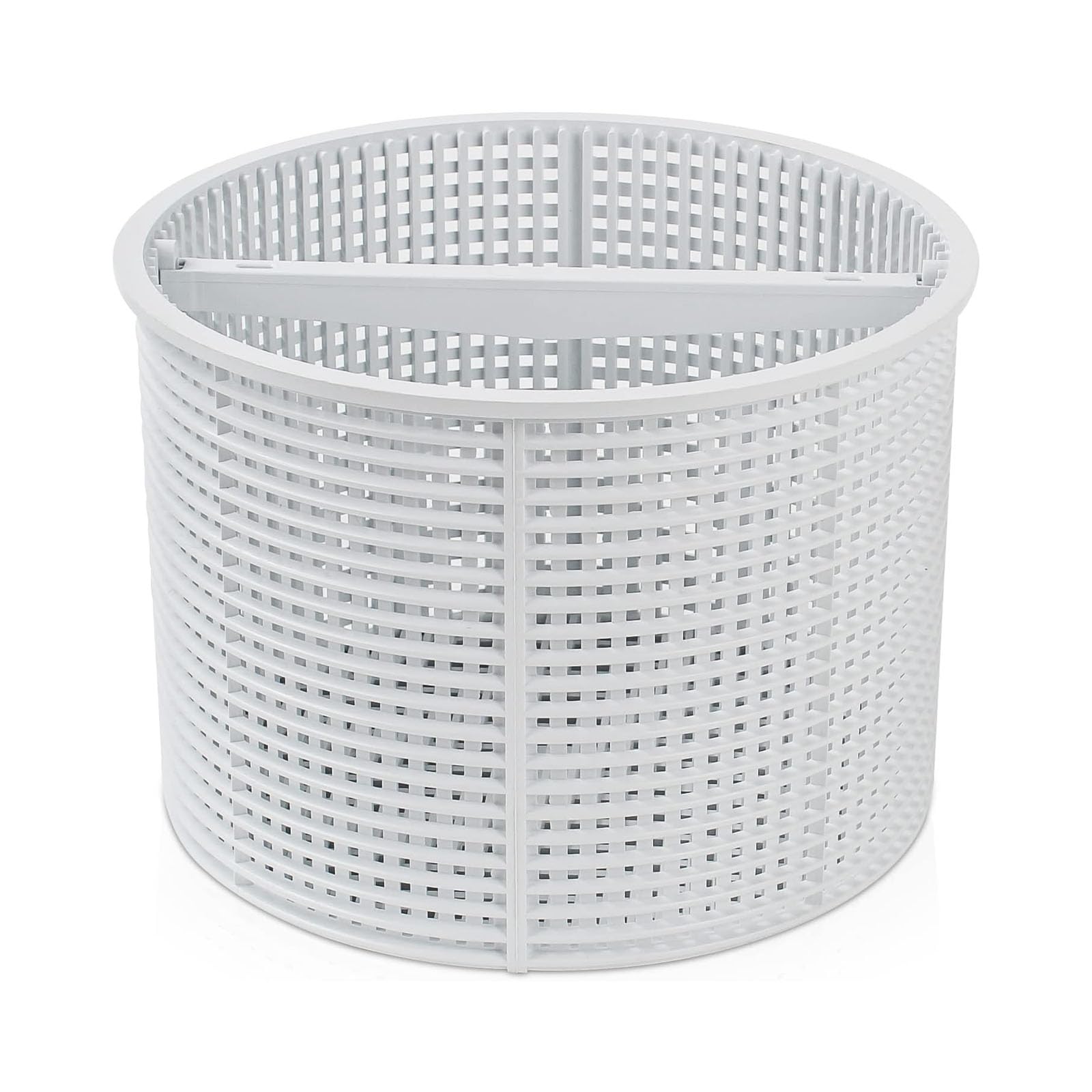 WENPENG pool skimmer basket front view with durable ABS construction
