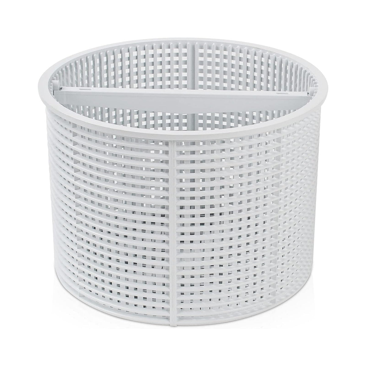 WENPENG pool skimmer basket front view with durable ABS construction