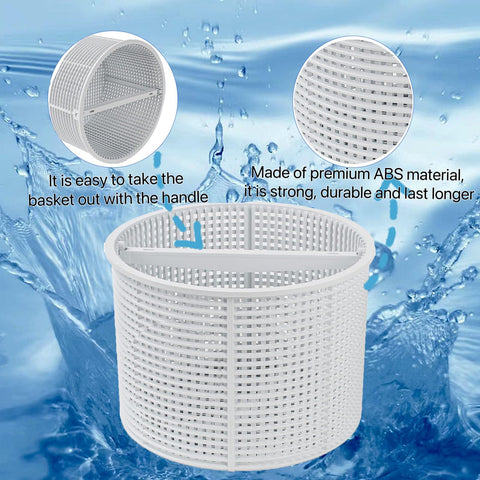 WENPENG pool skimmer basket interior open design for easy rinsing
