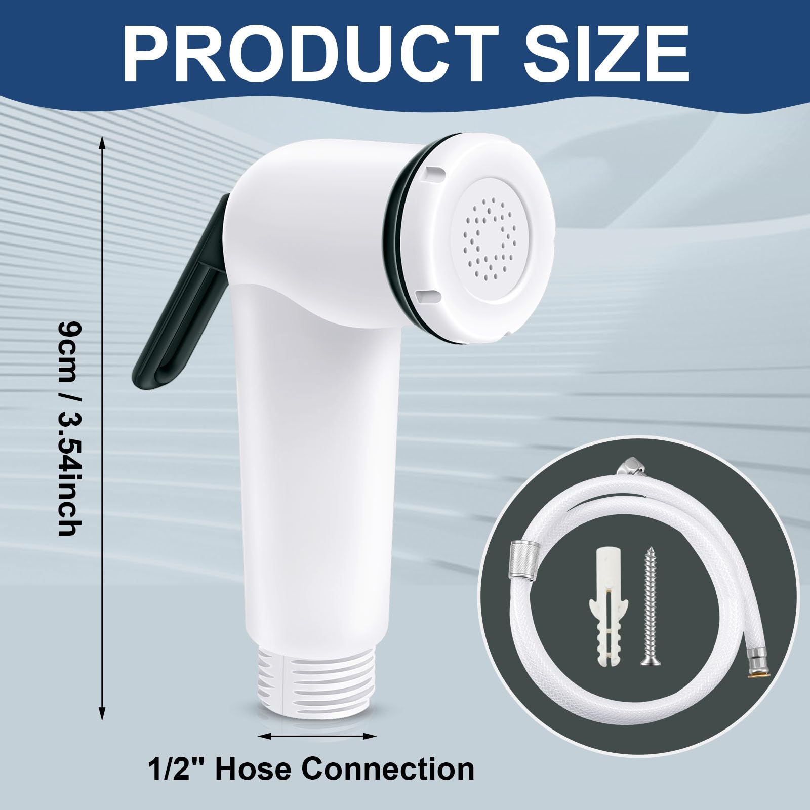 Wenqik 1-2 inch connecting hose ensures a secure, leak-free connection.
