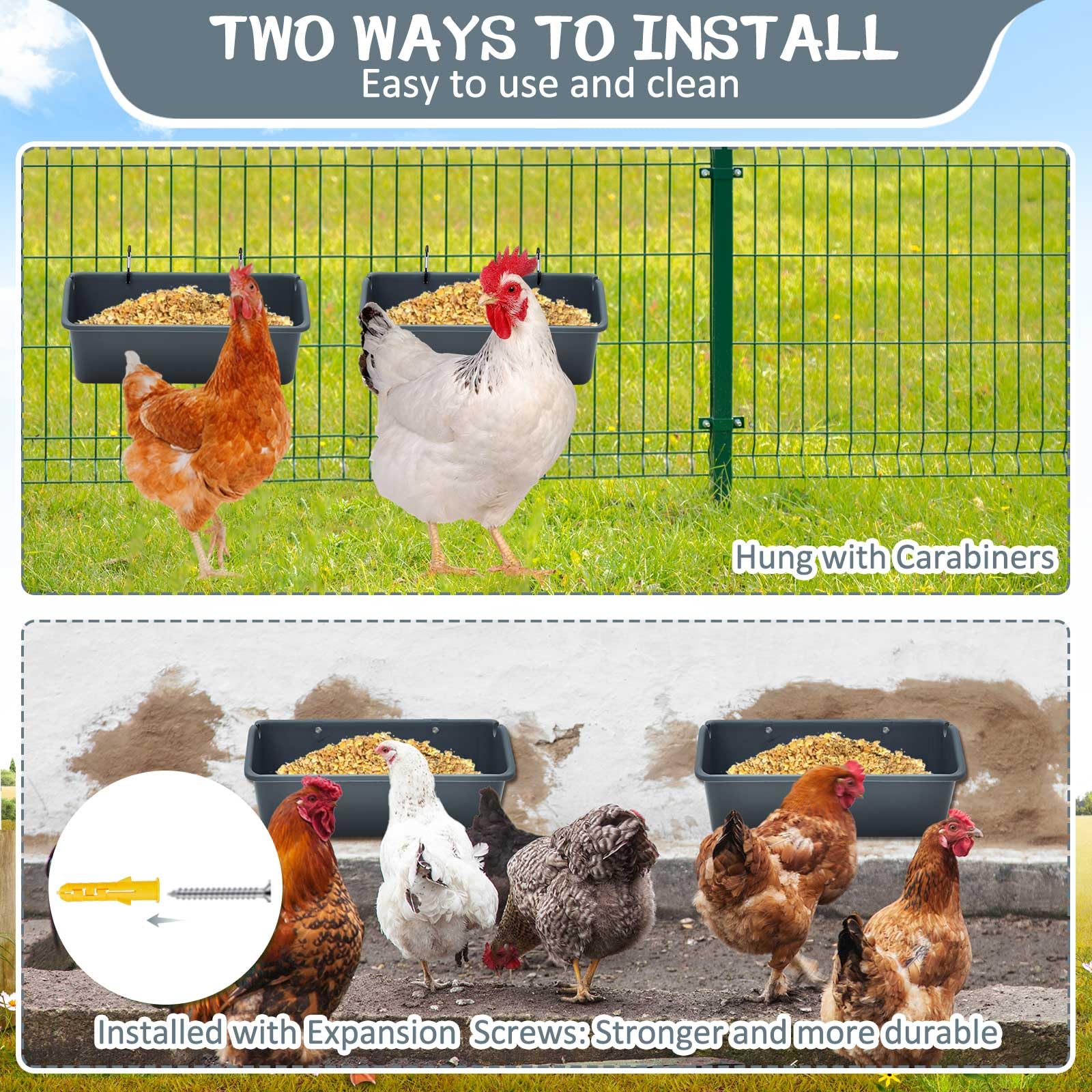 Wenqik lowered-front design offers easy access during feeding.