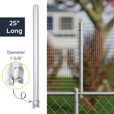 Wenses steel ties and mounting hardware included for installation.