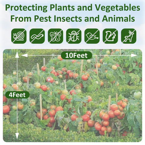 WentTao breathable netting lets sunlight and water reach plants.