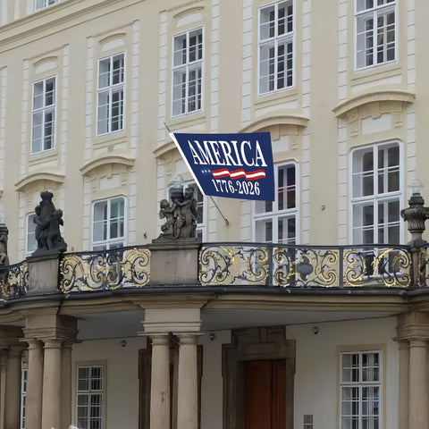 WENWELL 1776-2026 flag celebrates 250th anniversary with bold design