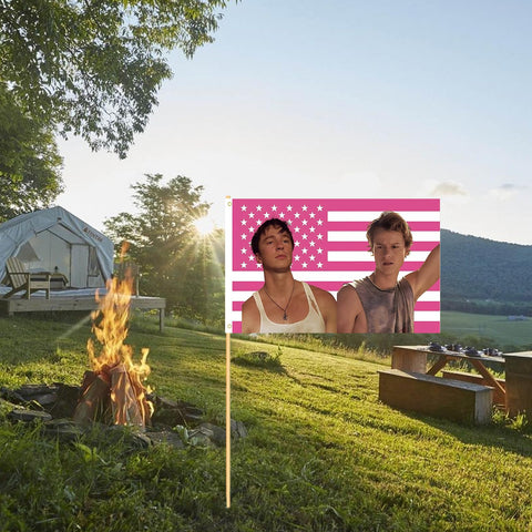 WENWELL JJ and Rafe flag tapestry wall display adds bold character to dorms or rooms