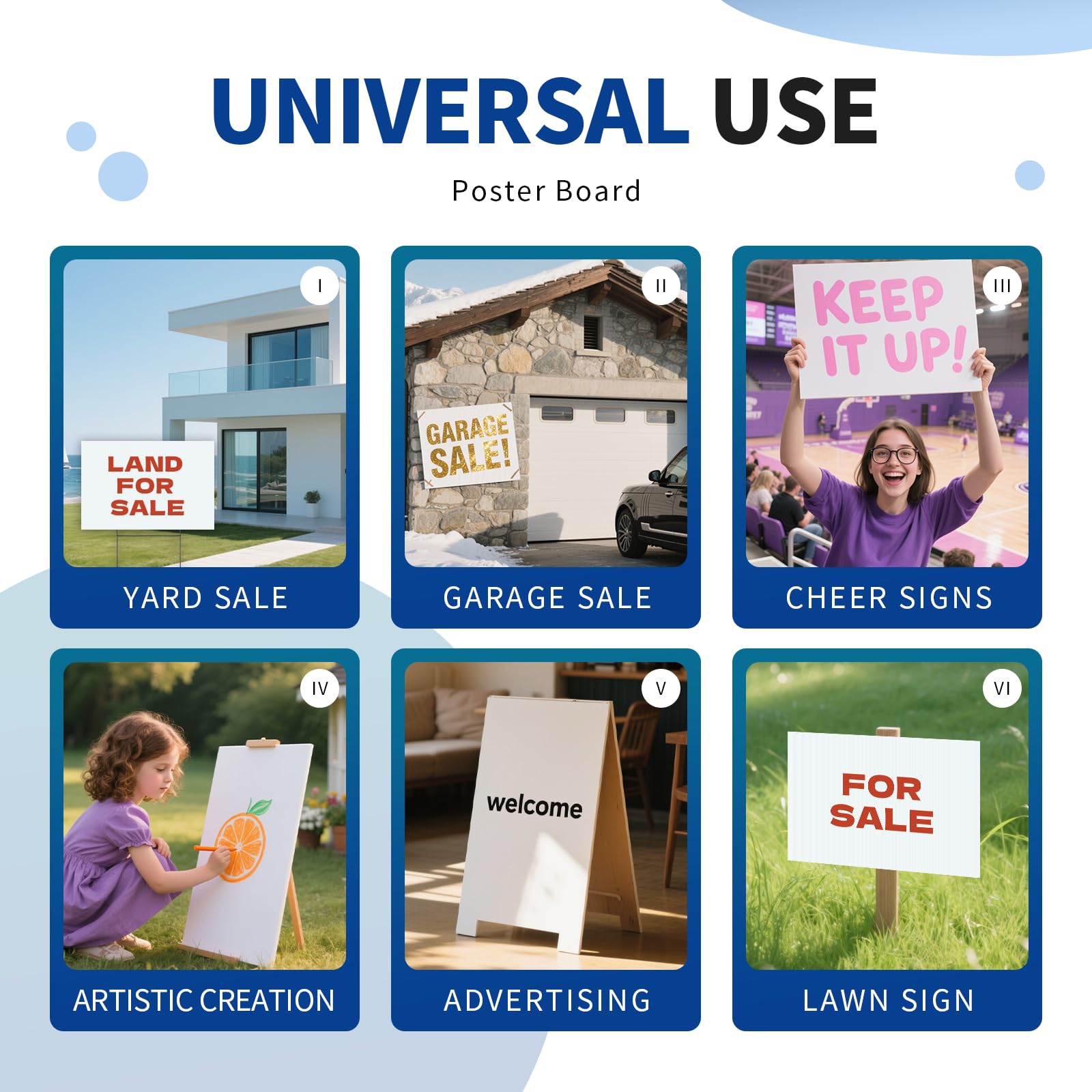 WENWELL outdoor lawn sign display for front-yard promotions.