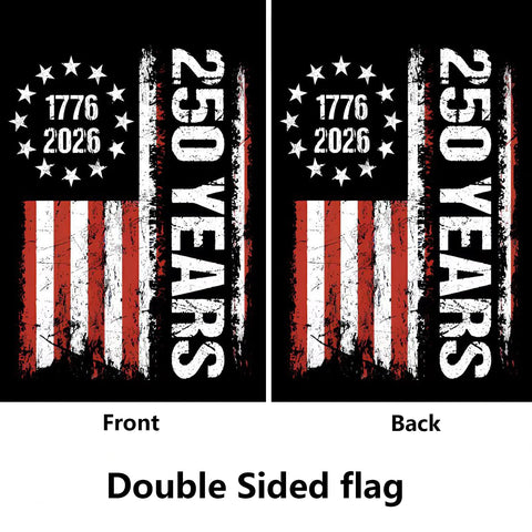 WENWELL patriotic banner yard display ready for outdoor use year-round.