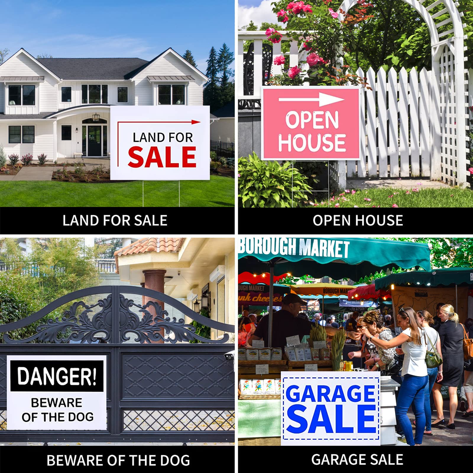 WENWELL real-estate yard sign for front-yard display and client outreach