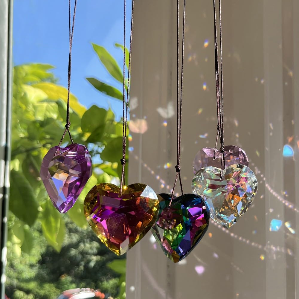Werdecade crystal pendant adds ambiance in car or window