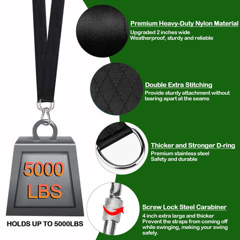 Werfeito stainless steel carabiner and swivel ensure strong connection.
