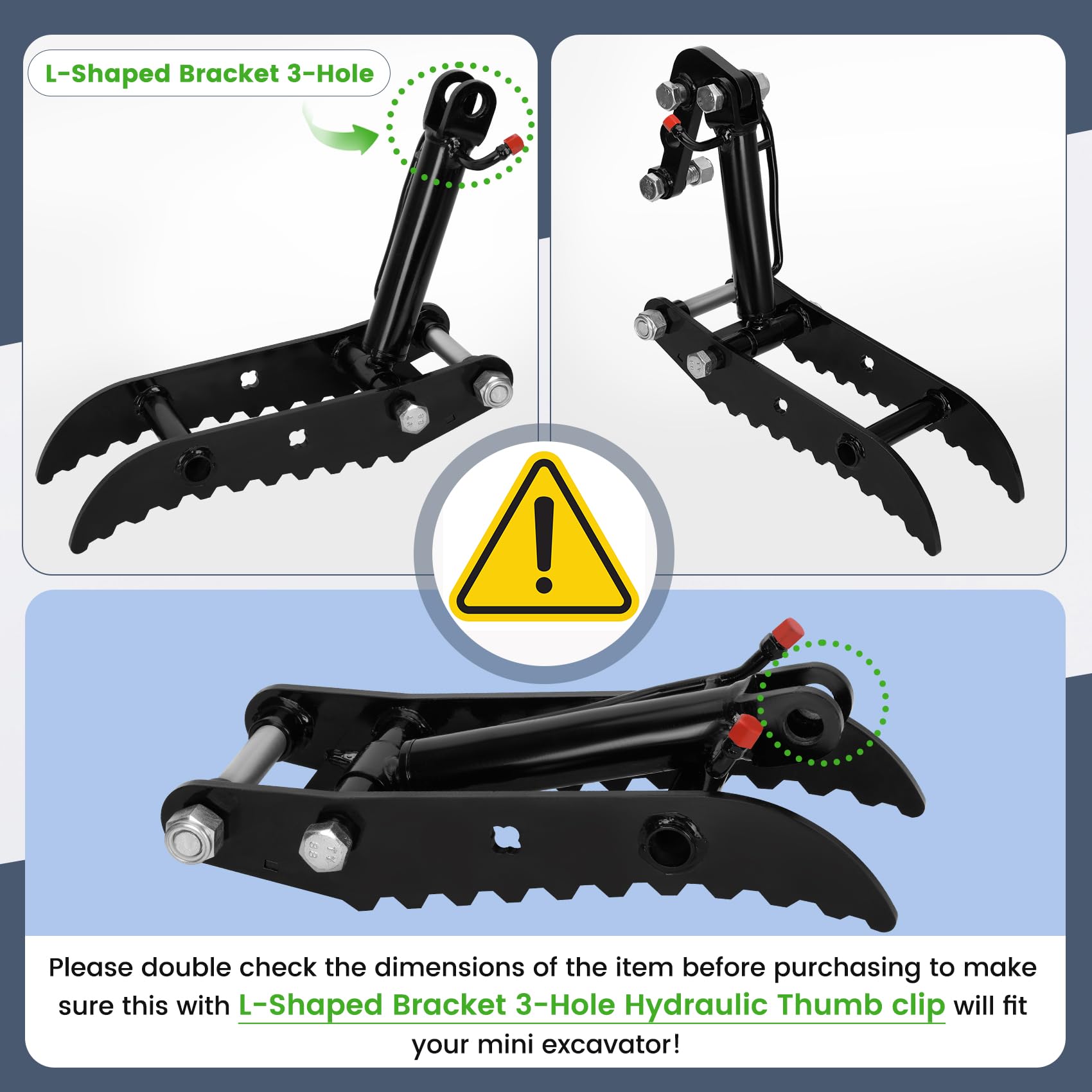 Powder-coated steel base offers durable, corrosion-resistant construction.