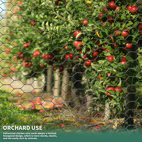WERJOURU green PVC-coated fence wire resists rust for long-lasting garden use.