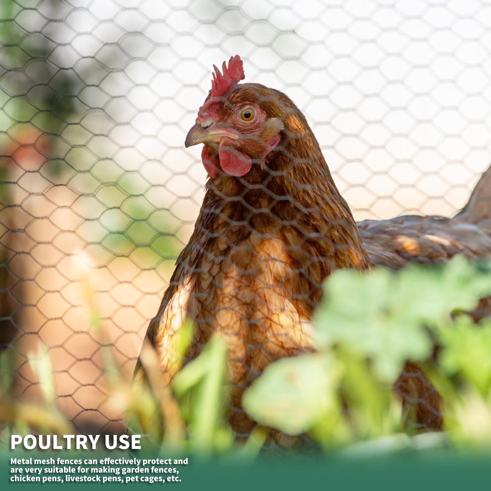 WERJOURU versatile garden wire ideal for protecting beds and creating barriers.