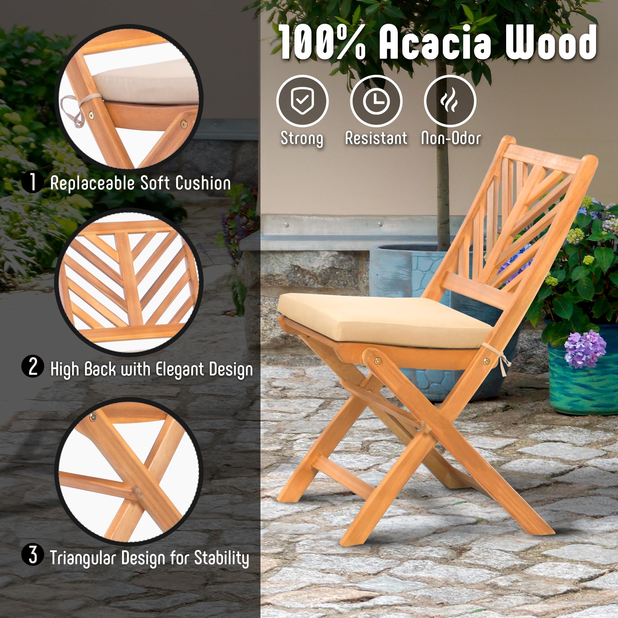 Werph built-in locking mechanism demonstrated to keep the table steady while moving.