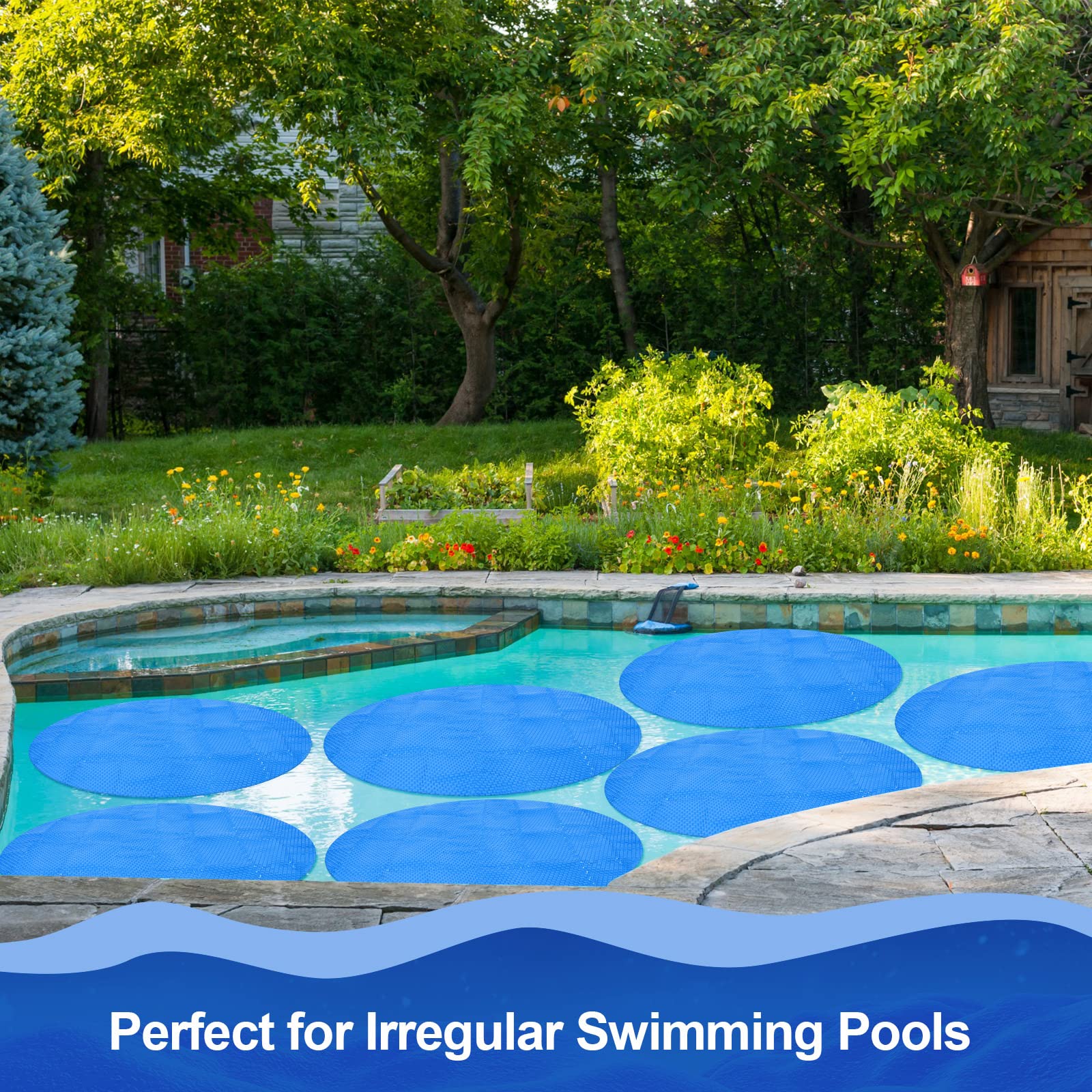 Wesiti hot tub spa cover reduces heat loss and evaporation.