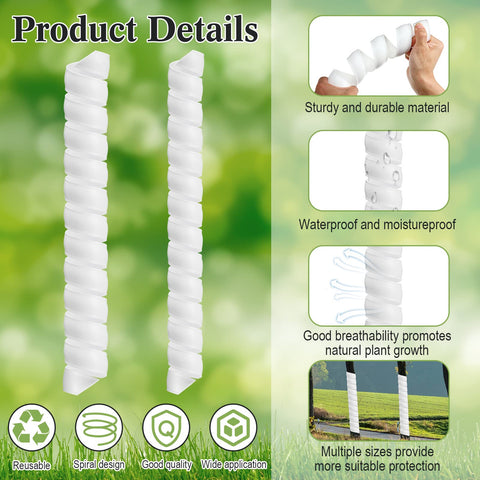 Wesiti waterproof tree wrap protects saplings in all outdoor conditions.