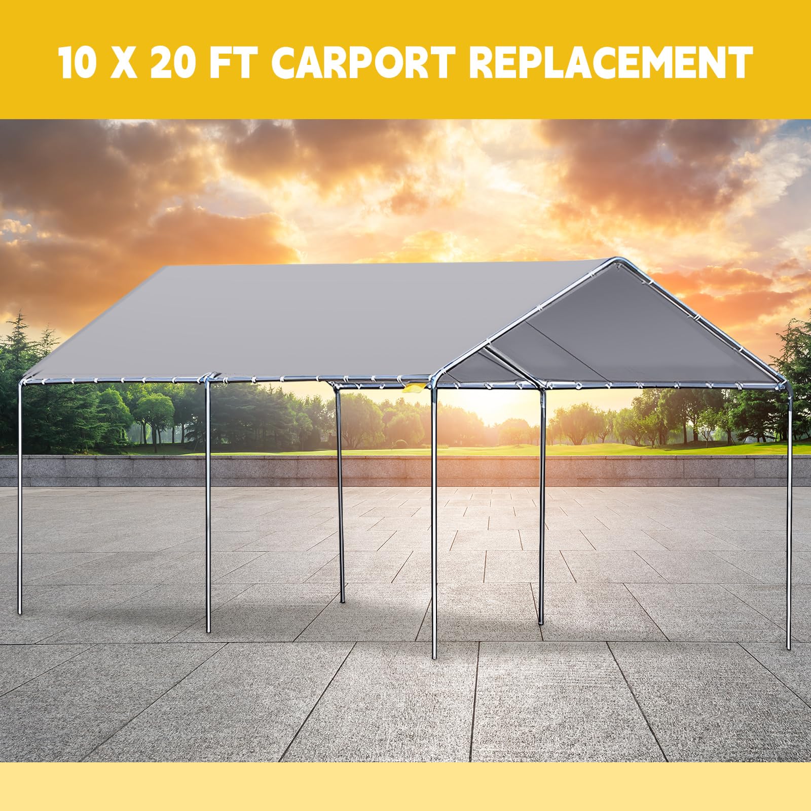 Wesnoy easy setup supports quick outdoor shelter installation